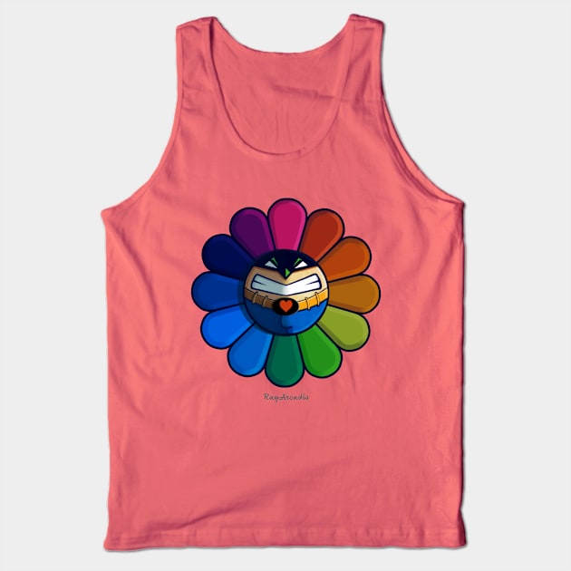 Mr. H3ro Flower Tank Top by inshapeuniverse